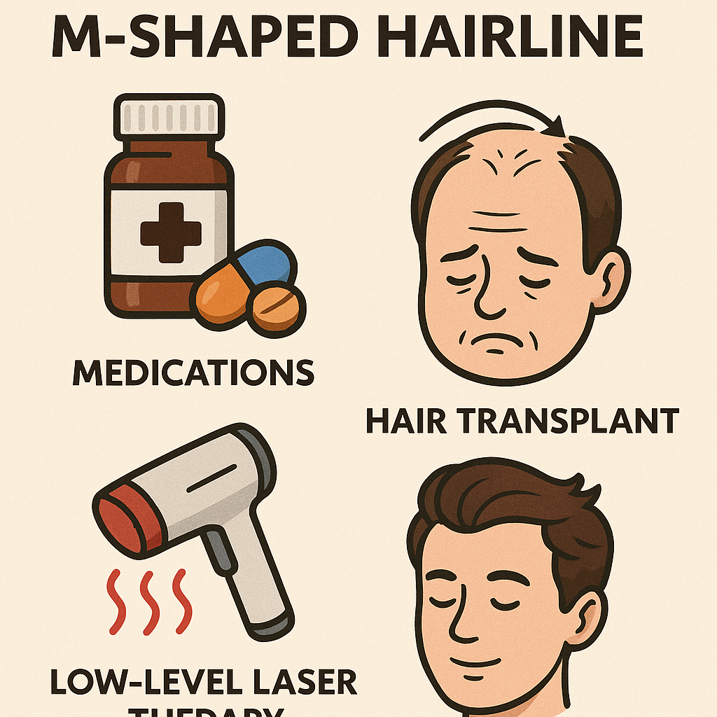  Treatments for M-Shaped Hairline
